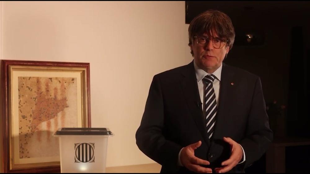 El expresidente de la Generalitat Carles Puigdemont El