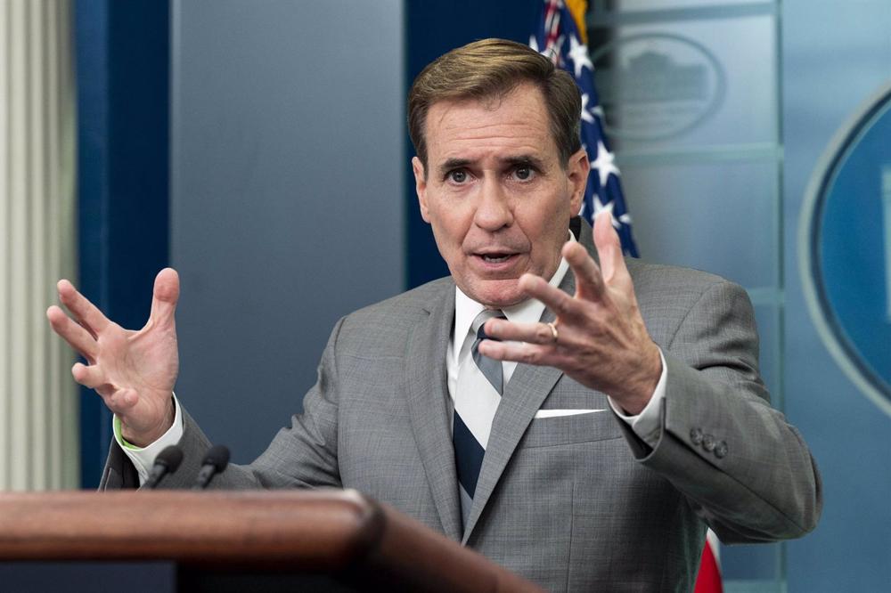 File - U.S. National Security Council communications spokesman John Kirby, a spokesman for the U.S. National Security Council, said. File