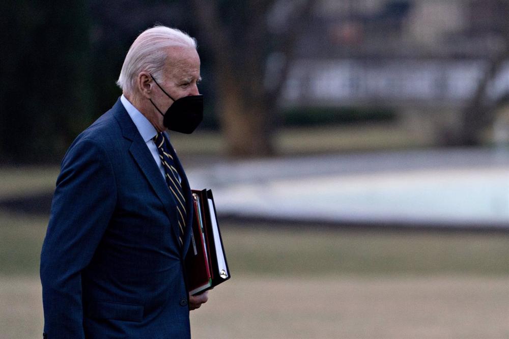 Le président américain Joe Biden Le