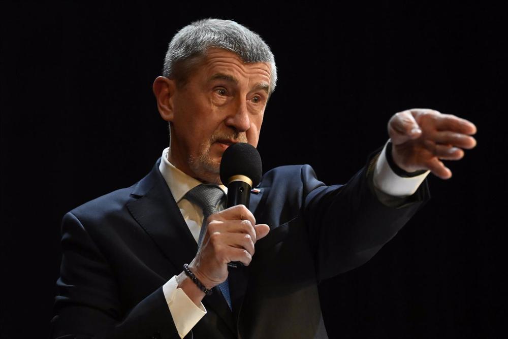 L'ex primo ministro ceco e candidato alle presidenziali Andrej Babis L'ex