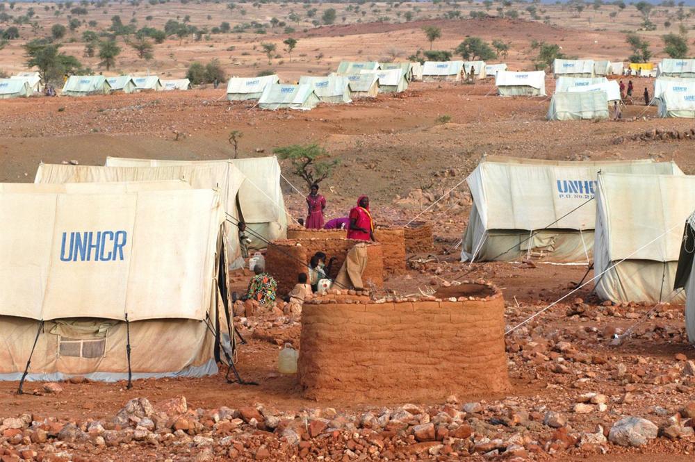 Archivo - Un campamento de refugiados en el este de Chad Archivo