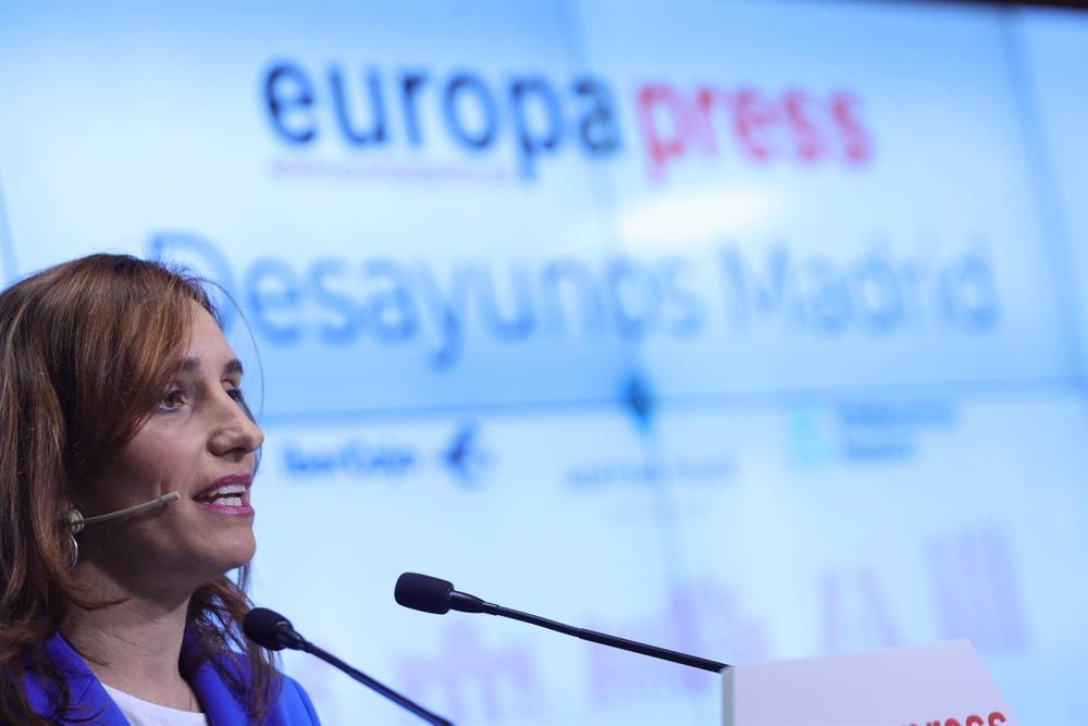 La portavoz de Más Madrid en la Asamblea de Madrid, Mónica García La