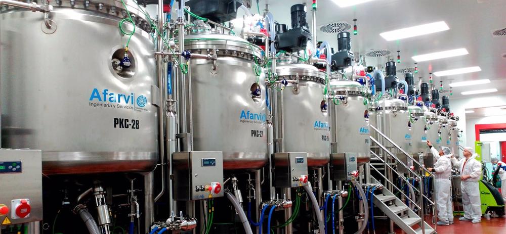 Afarvi, compañía española especializada en el tratamiento de agua y las instalaciones de proceso en la industria farmacéutica, biotecnología, veterinaria y cosmética Afarvi,