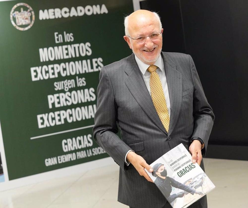 Archivo - El presidente de Mercadona, Juan Roig Archivo