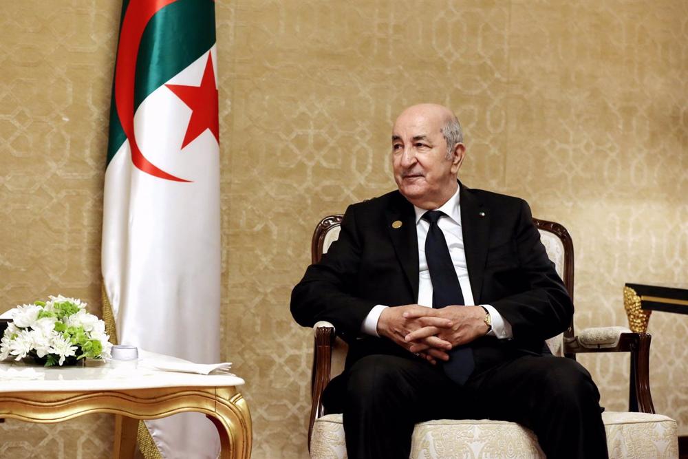 Archive - Algeria's President Abdelmayid Tebune Archive