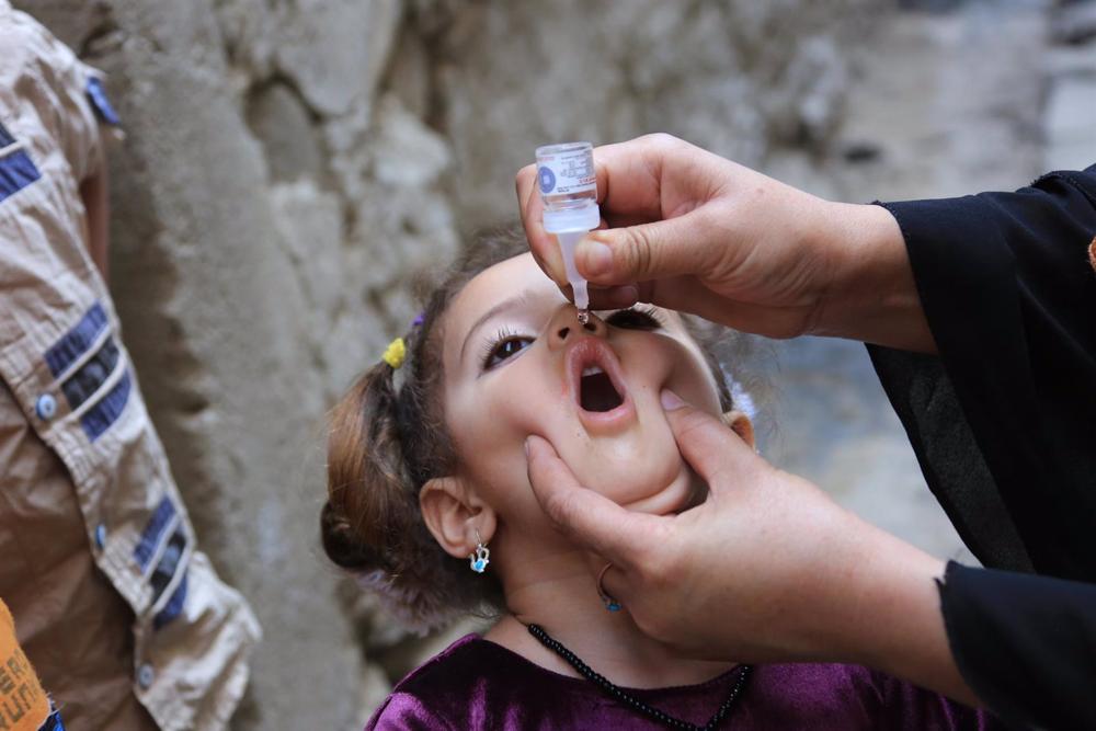 Archive - Polio vaccination campaign in Afghanistan's capital city of Kabul Archive