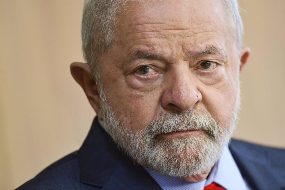 Der Präsident von Brasilien, Luiz Inácio Lula da Silva Der