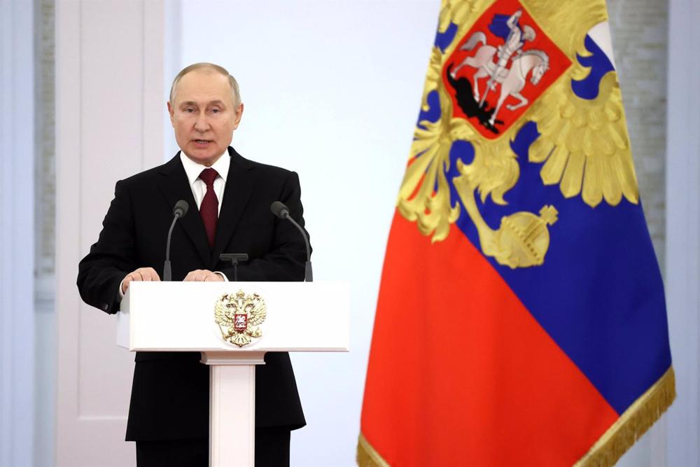 Arquivo - Presidente russo Vladimir Putin. Arquivo