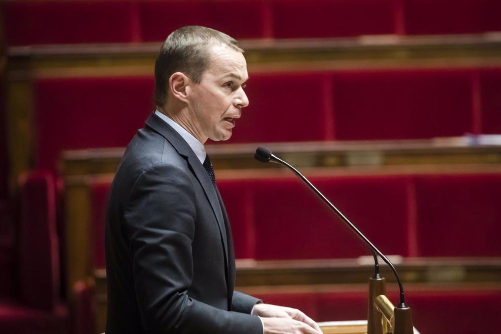 Le ministre français du travail, Olivier Dussopt Le