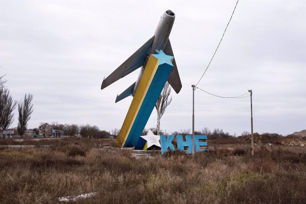 Aerouperto de Jersón, en Ucrania Aerouperto