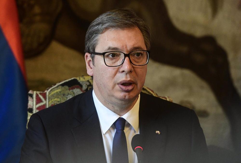 Archivo - El presidente de Serbia, Aleksandar Vucic Archivo