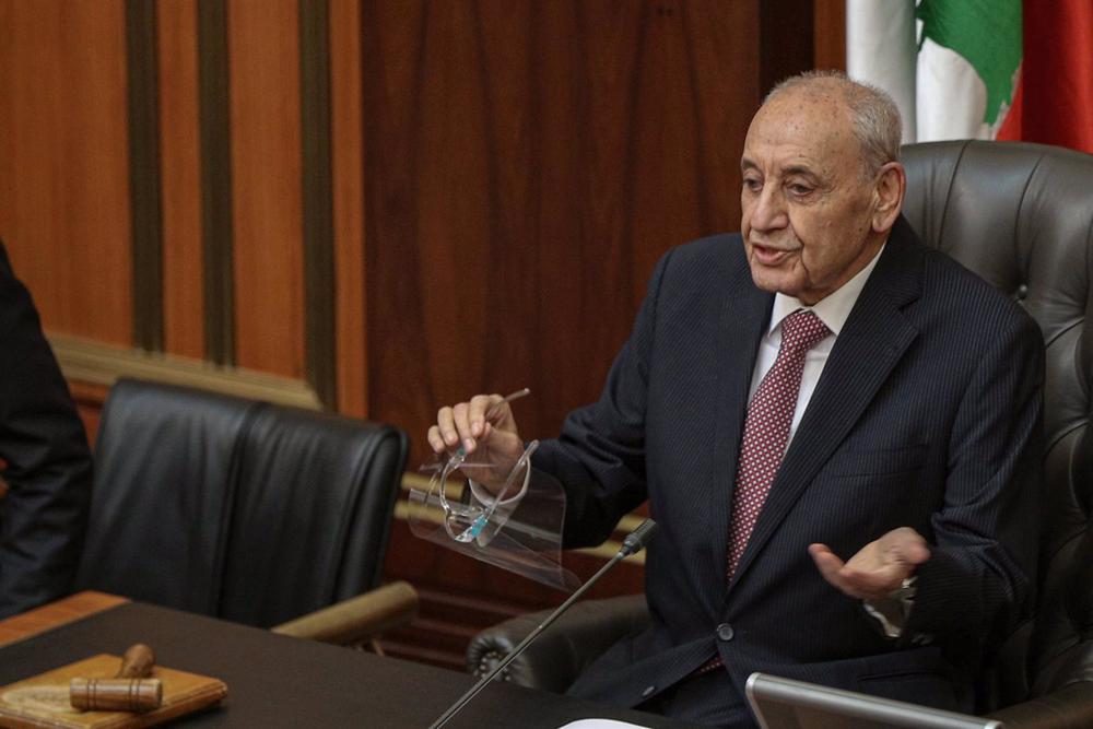 Archive - Speaker of the Lebanese Parliament, Nabih Berri Archive