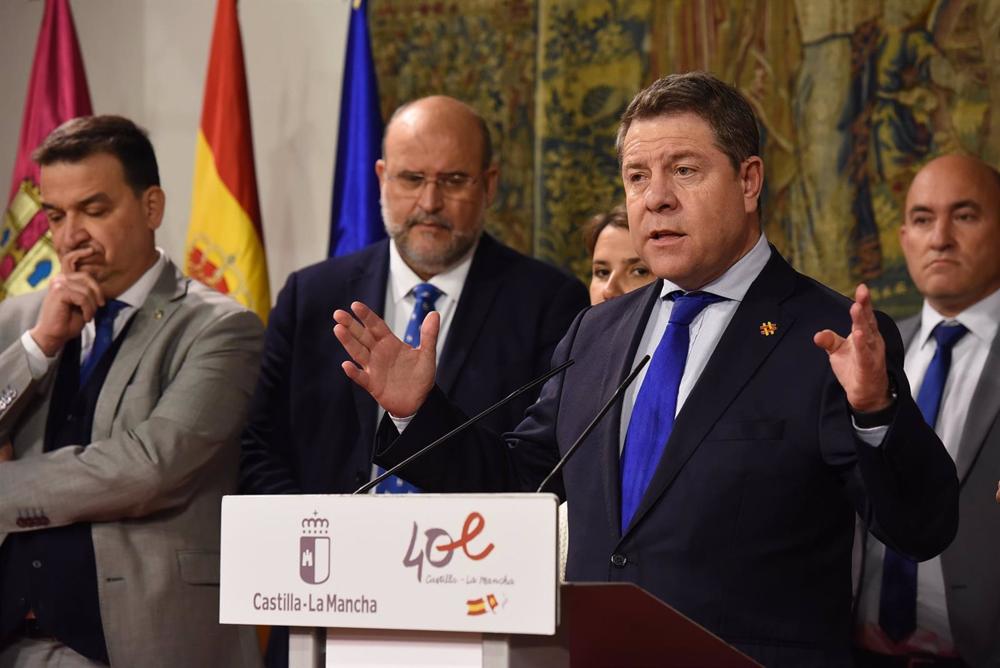 El presidente de Castilla-La Mancha, Emiliano García-Page El