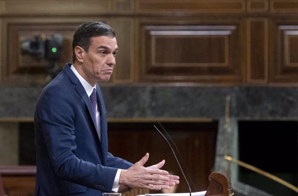 El presidente del Gobierno, Pedro Sánchez, comparece en el Pleno del Congreso de los Diputados El