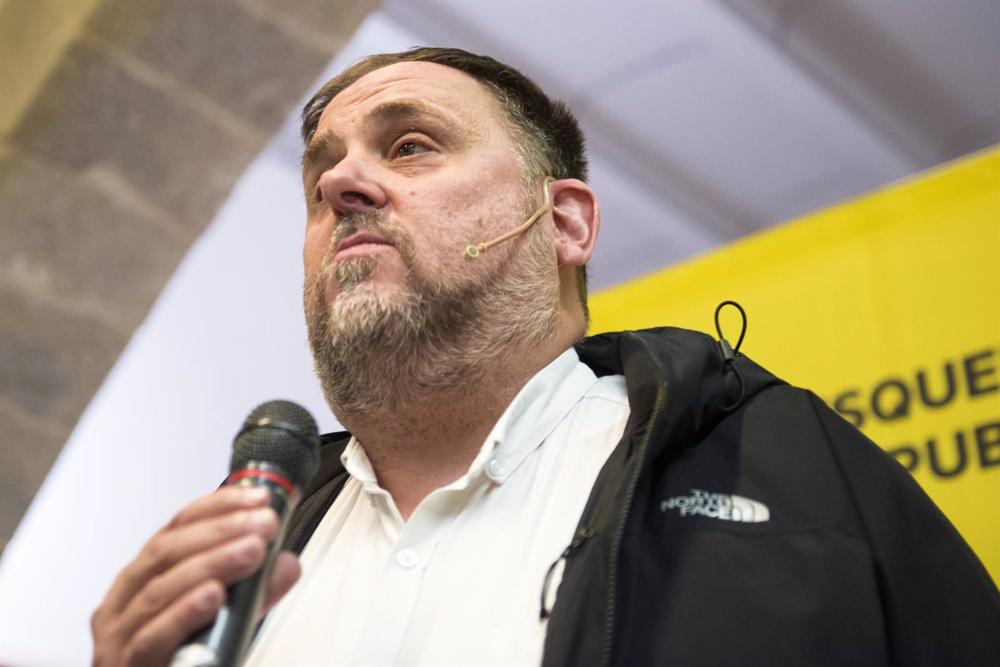 Archivo - El presidente de ERC, Oriol Junqueras. Archivo