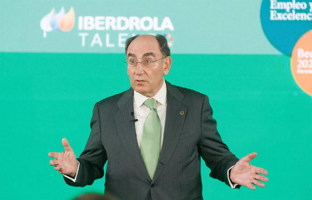 El presidente de Iberdrola, Ignacio Sánchez Galán El