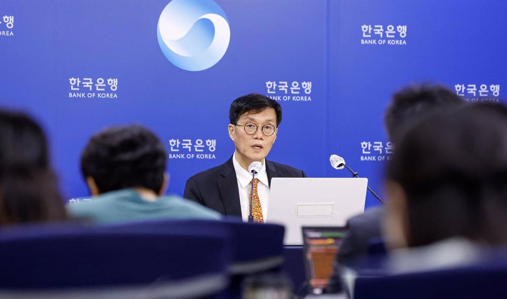 Archivo - Rhee Chang-yong, gobernador del Banco de Corea. Archivo