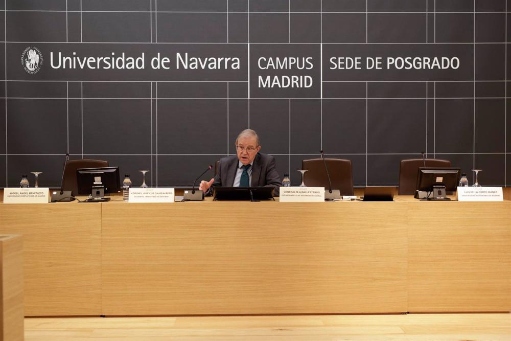 El director del Departamento de Seguridad Nacional, el general Miguel Ángel Ballesteros El