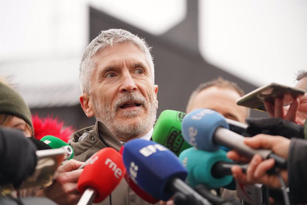 El ministro del Interior, Fernando Grande-Marlaska El