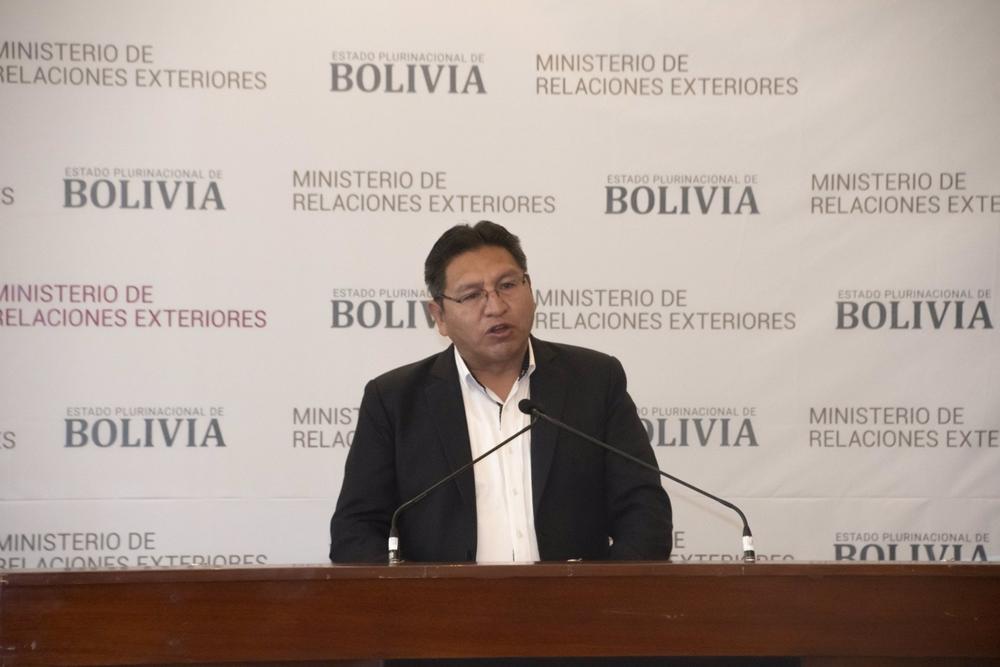 Archive - Le vice-ministre des affaires étrangères de Bolivie, Freddy Mamani. Archive