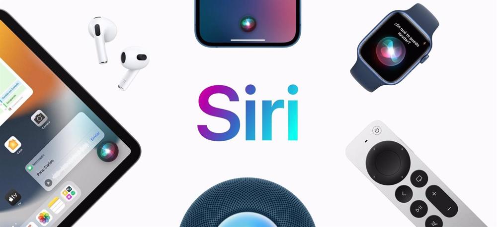 El asistente de voz Siri. El
