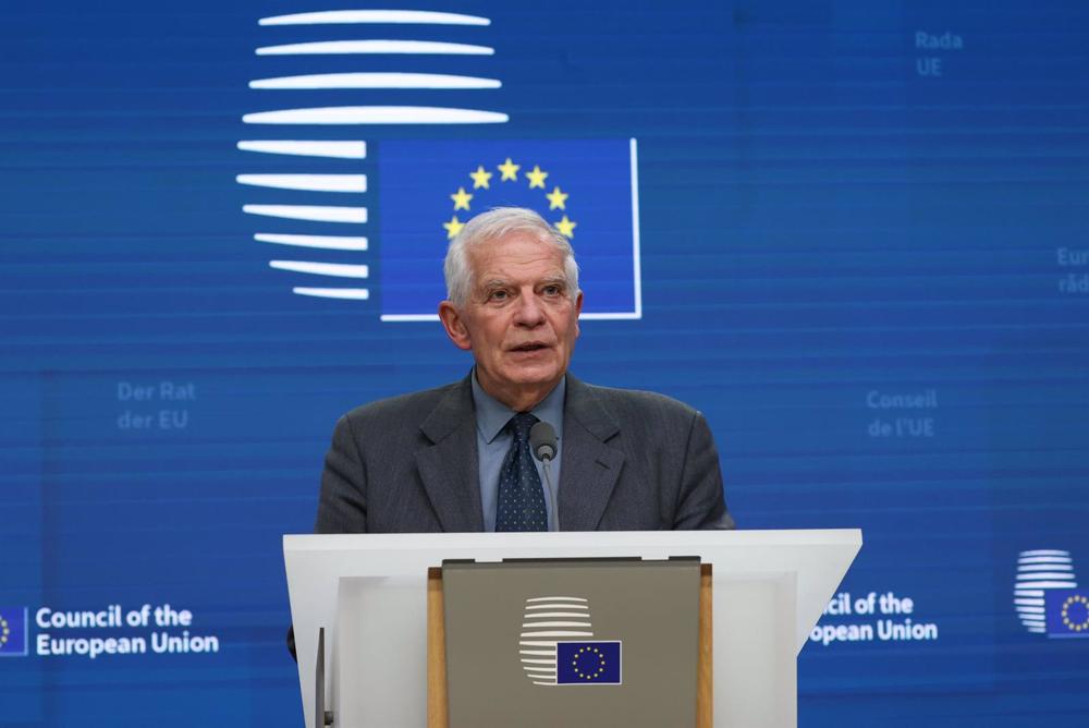 Hoher Vertreter der Europäischen Union für Außenpolitik Josep Borrell Hoher