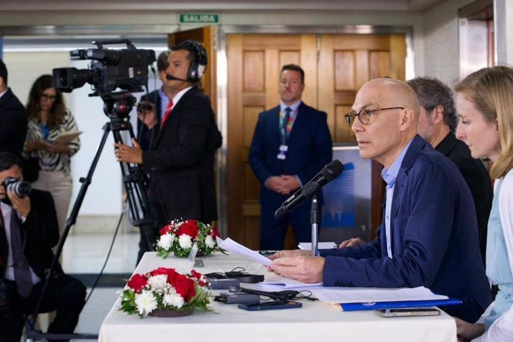 L'Alto Commissario ONU per i diritti umani Volker Türk in Venezuela L'Alto