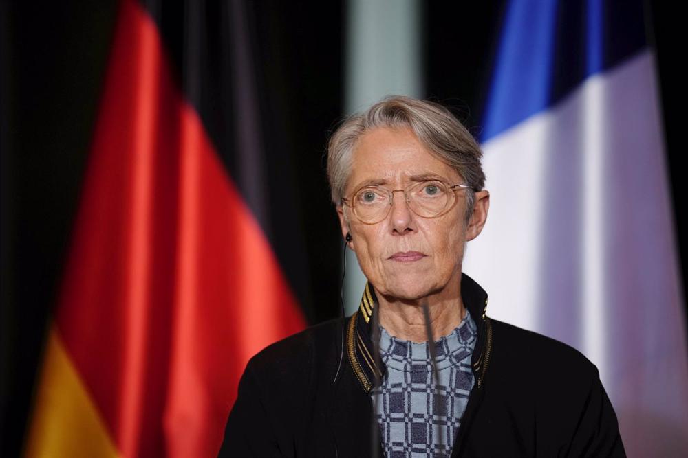 Archivo - La primera ministra de Francia, Elisabeth Borne Archivo