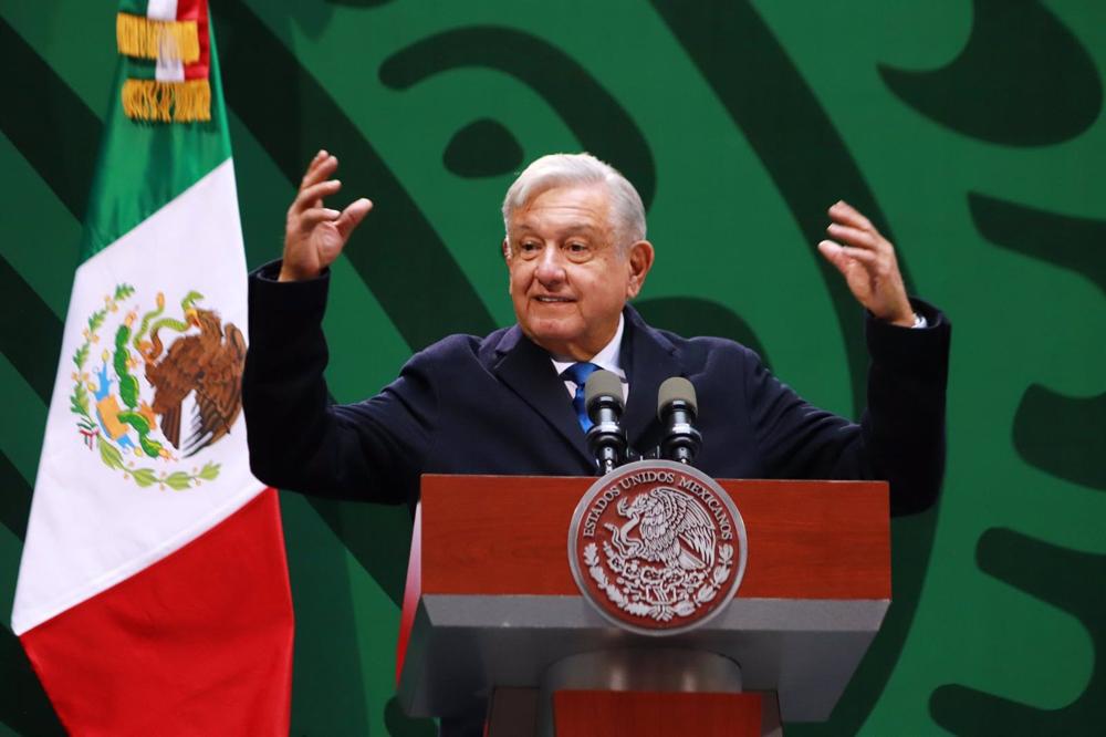 Le président mexicain Andres Manuel Lopez Obrador Le