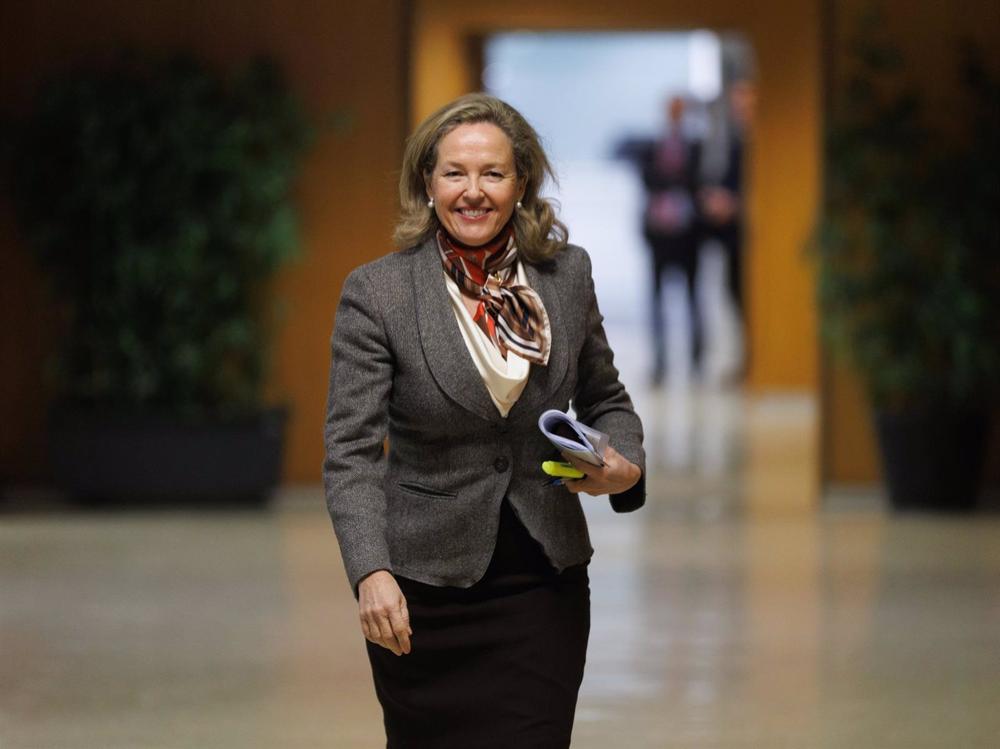 La vicepresidenta primera y ministra de Asuntos Económicos y Transformación Digital, Nadia Calviño La