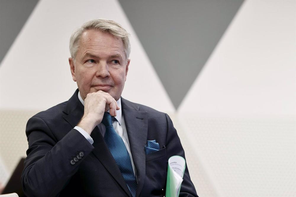 Le ministre finlandais des Affaires étrangères Pekka Haavisto Le