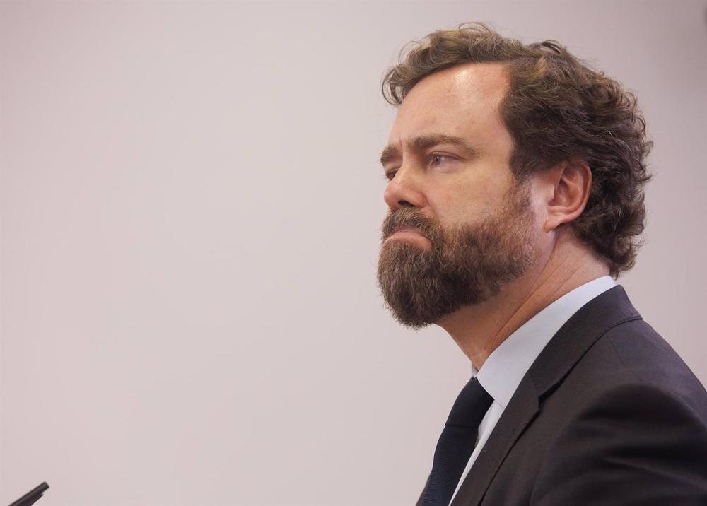 El portavoz de VOX en el Congreso, Iván Espinosa de los Monteros El