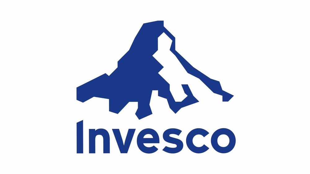 Archivo - Logo de la gestora de fondos de inversión Invesco Archivo