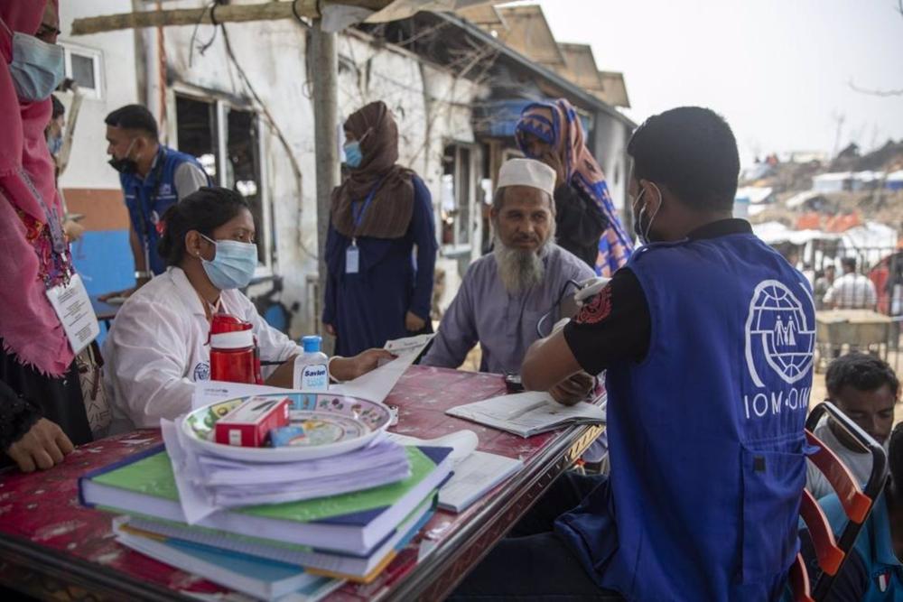 Asistencia de la OIM a refugiados rohingyas Asistencia
