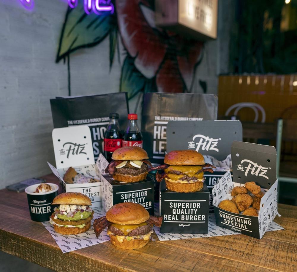 Archivo - Hamburguesas de The Fitzgerald Archivo