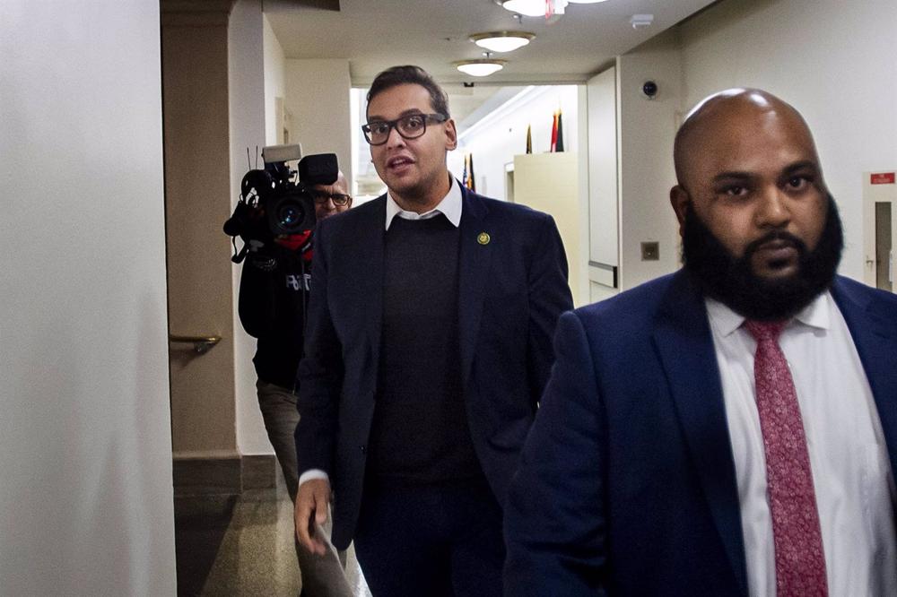 El congresista republicano por Nueva York, George Santos El