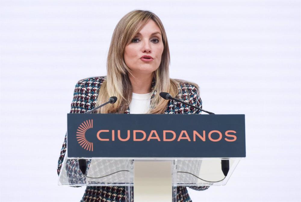La portavoz política de CS, Patricia Guasp. La