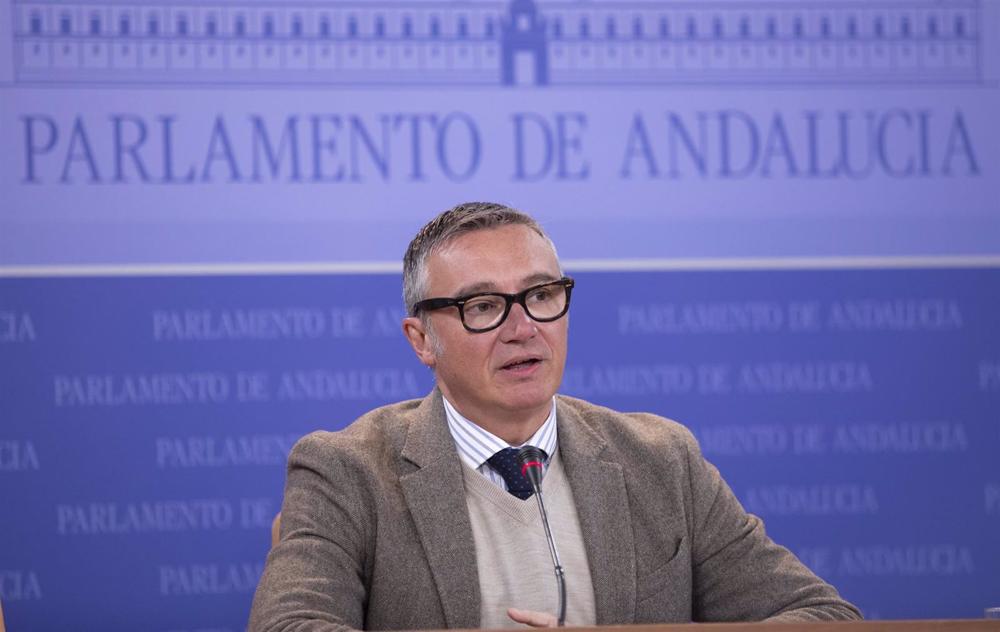 Manuel Gavira, este miércoles en el Parlamento Manuel