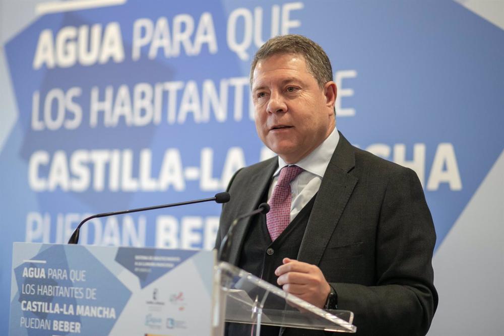 El presidente de Castilla-La Mancha, Emiliano García-Page El