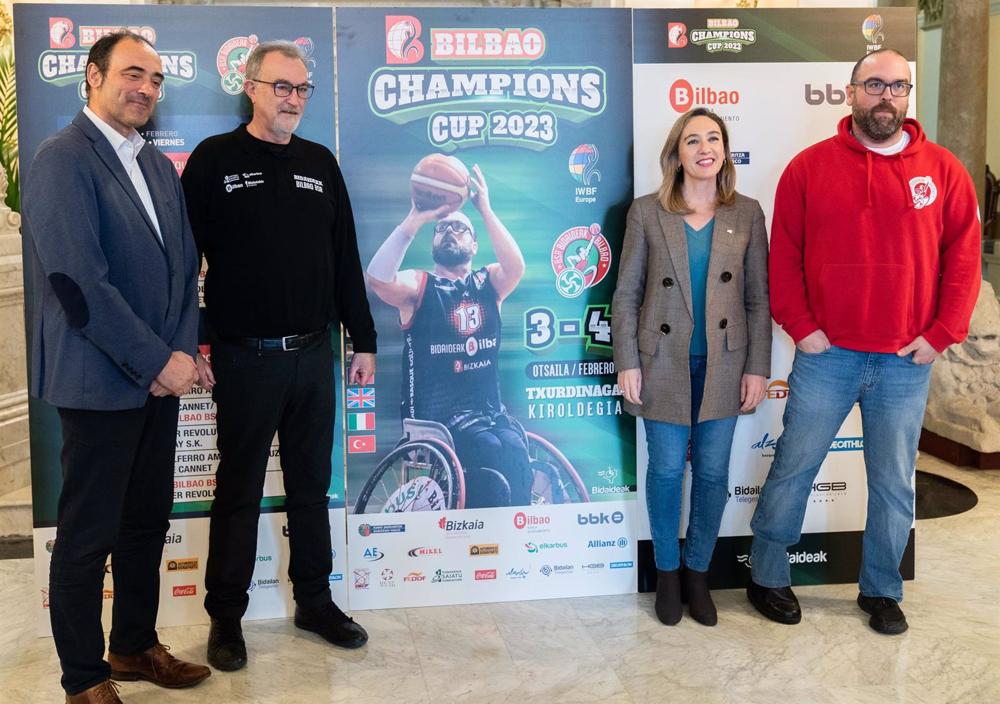 Presentación de la fase de grupos de la Champions Cup en Bilbao. Presentación