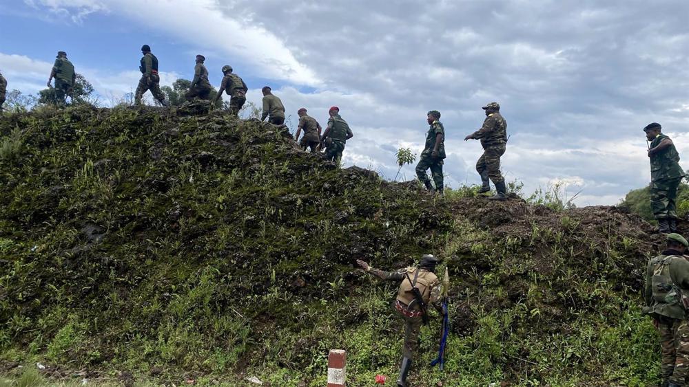 Neue Kämpfe zwischen der Armee und der M23-Rebellengruppe an zwei Orten im Osten der DRK gemeldet