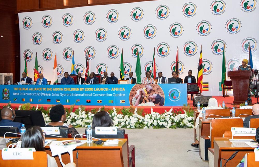 Primera reunión ministerial de la Alianza Mundial para Poner Fin al Sida en los Niños, celebrada en Tanzania. Primera