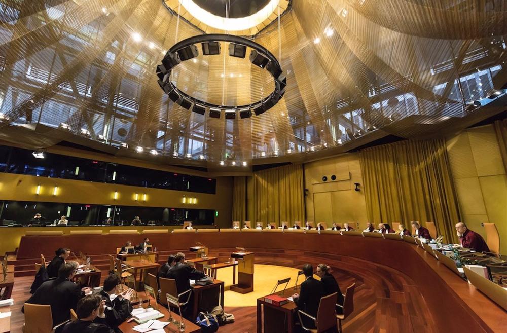 Archivo - Una vista ante el Tribunal de Justicia de la Unión Europea (Gran Sala) Archivo