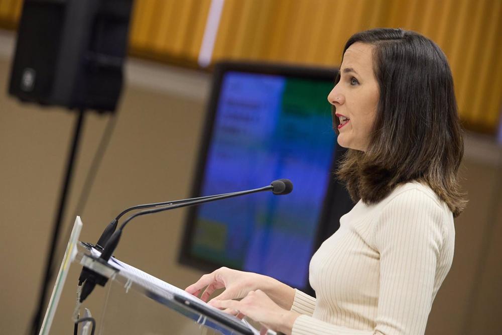 La ministra de Derechos Sociales y Agenda 2030, Ione Belarra La