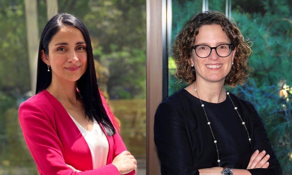 Mónica Bolaños y Mireia del Pozo, nuevas socias de Garrigues en Colombia y España Mónica