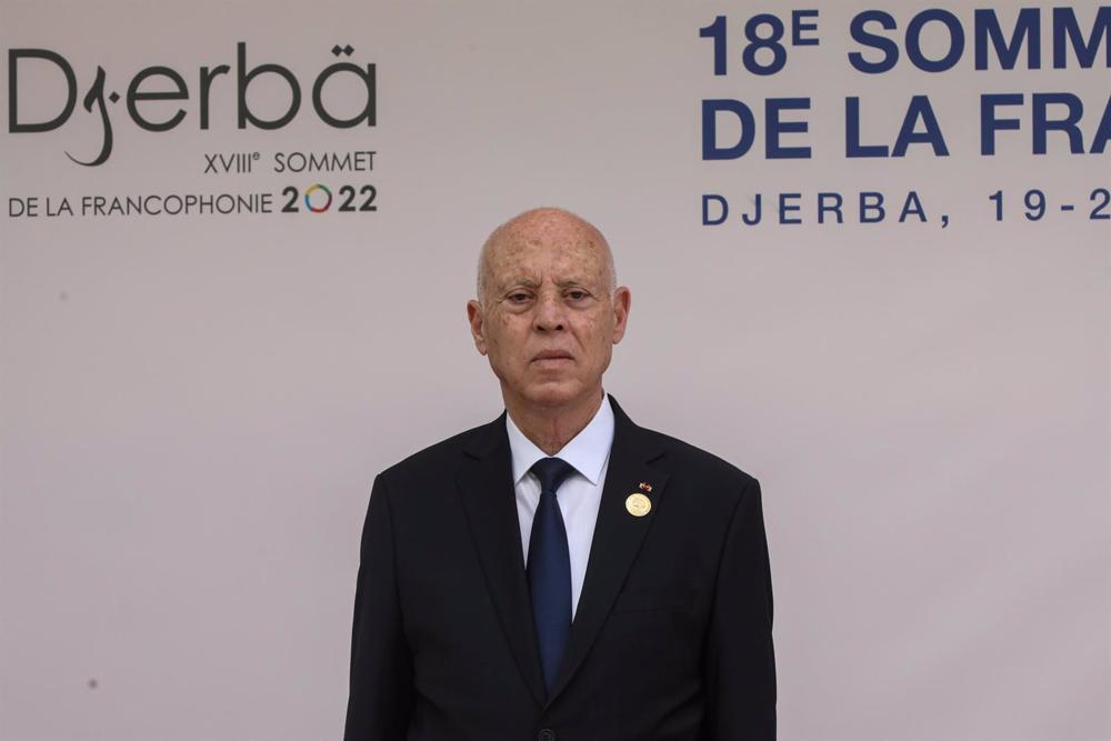 Archivo - El presidente de Túnez, Kais Saied Archivo