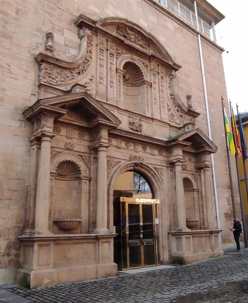 Archivo - Fachada del Parlamento de La Rioja Archivo