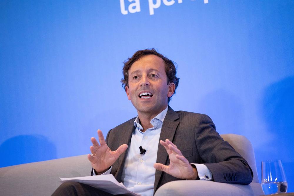 Archivo - El responsable de BlackRock en Iberia, Aitor Jauregui. Archivo