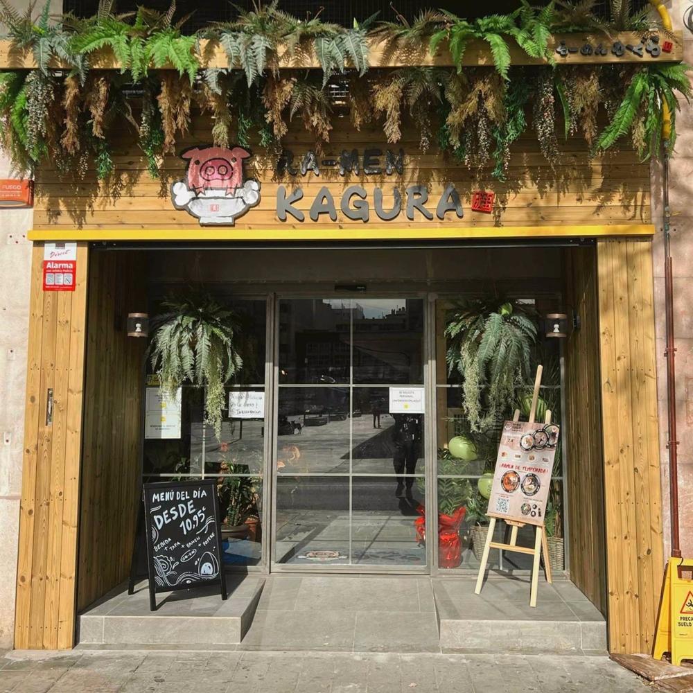 Restaurante de Ramen Kagura Restaurante