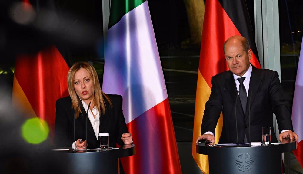 Scholz stresses Germany’s aspirations for close cooperation with Meloni’s Italy